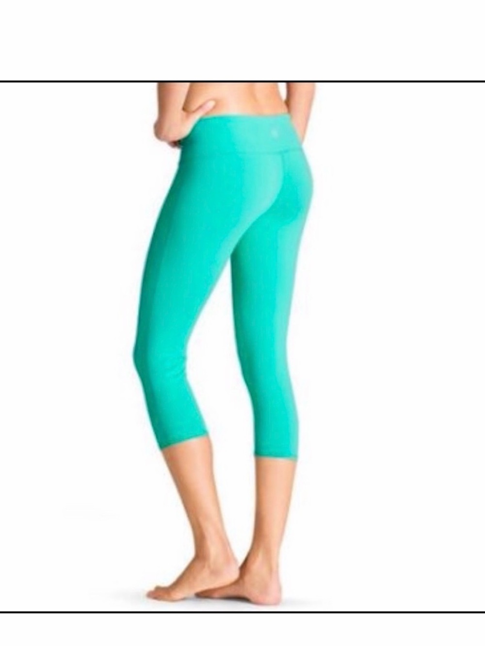 Athleta Aqua Cropped Legging Coolmax MidRise Size Small EUC